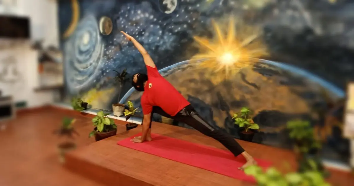 Yoga asana practice